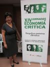 La cubana Blanca Munster tom la palabra en las XIV Jornadas de Economa Crtica
